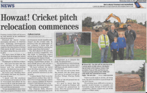 Cricket pitch, Pyles